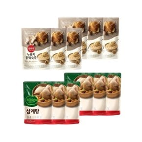 비비고 삼계탕 800g x6개+누룽지닭백숙죽 420g x6개