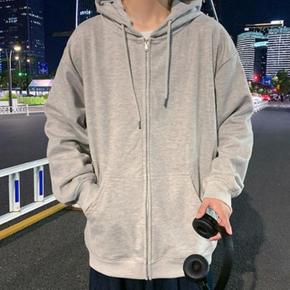 후드집업 캐주얼자켓 무지 가을아우터 IS-JK04 (S15648576)