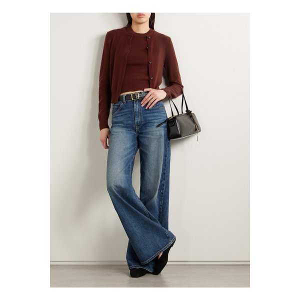 닐리 로탄 메이 크롭 캐시미어 탱크 버건디 46376663162867360