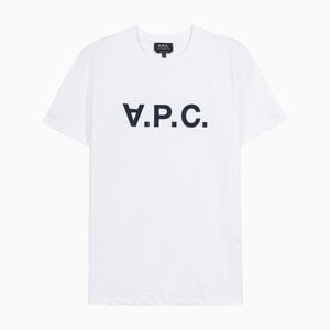 아페쎄 (당일) 23SS 아페쎄 VPC 로고 화이트 반팔 티셔츠 COBQX H26586 IAK