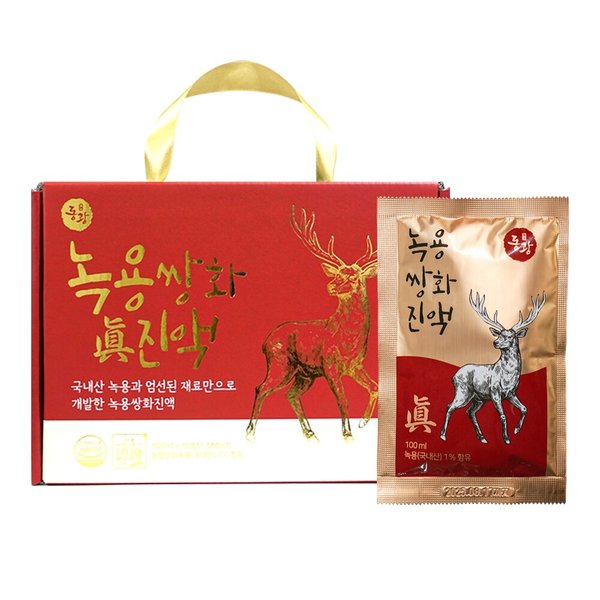 [G]동광 녹용 쌍화진액 100ml X 10포 국내산 녹용