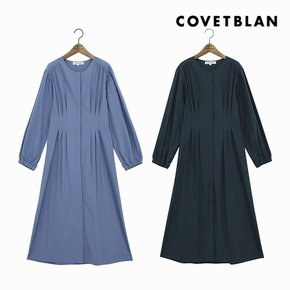 COVETBLAN  여성 오픈형 턱 원피스V196MOP107W