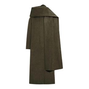 26FW 쉐르 미디 스커트 MAN0163FINNKAK1625W GREEN