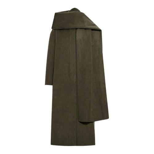 쉐르 미디 스커트 MAN0163FINNKAK1625W GREEN