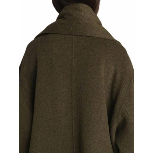 쉐르 미디 스커트 MAN0163FINNKAK1625W GREEN