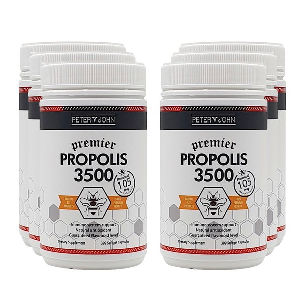 피터앤존 프로폴리스 Propolis 3500mg 300캡슐 6개