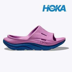 호카 오라 리커버리 슬라이드 3 시클라멘 스카이 남녀공용 슬리퍼 여름신발