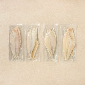 [냉동][미국] 순살 가자미살 (550g, 6-8편)