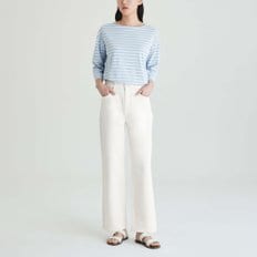JAJU 여 스트레이트 데님 팬츠   J125201102