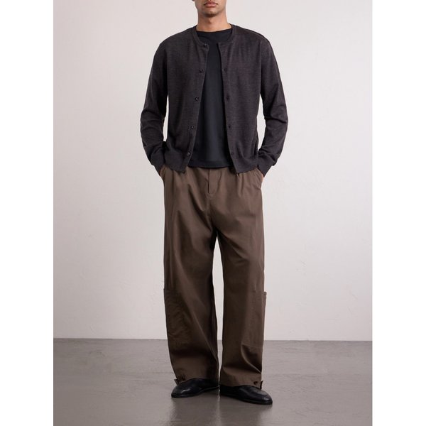 아모멘토 코튼 블렌드 와이드 레그 트라우저 46376663162979713