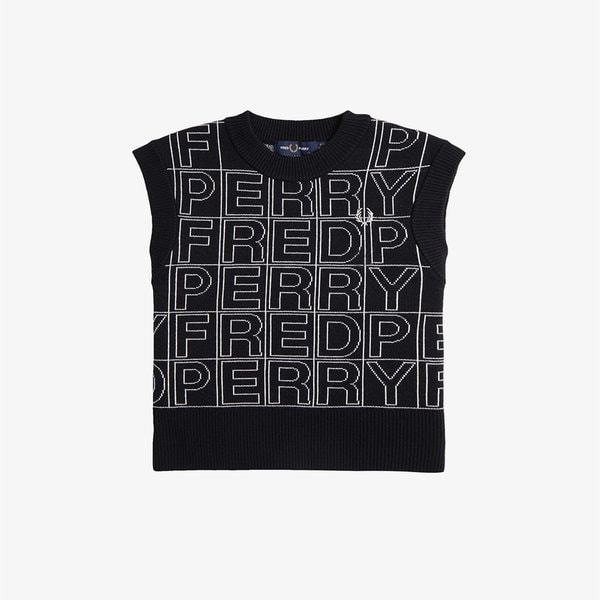 [파주점] AFPF2417103 102 스펠아웃 메리노울 니트 베스트