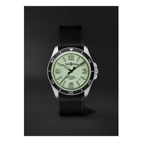 BR V2-92 Full Lum Limited Edition Automatic 41mm Stainless Steel and Rubber Watch