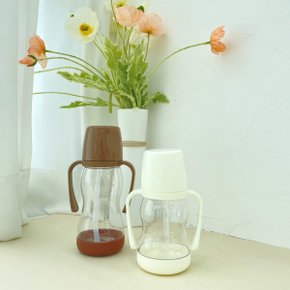 라온빨대컵250ml 흘림방지 물병 물통 유아.아기우유컵