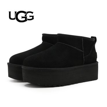 UGG 클래식 울트라 미니 플랫폼 W (1135092-BLK)