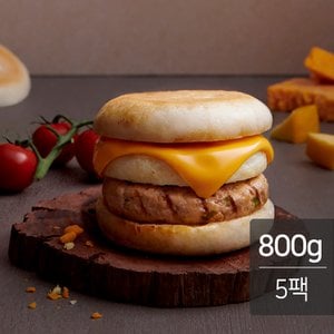 맛있닭 닭가슴살 한끼머핀 치즈 160gx5팩(800g)