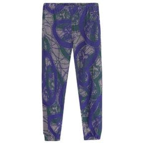 Zipped Sweat Pant Purple LQ242 지퍼 스웨트 팬츠