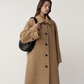 PF23 Alpaca 알파카 Boucle Wool Coat Camel