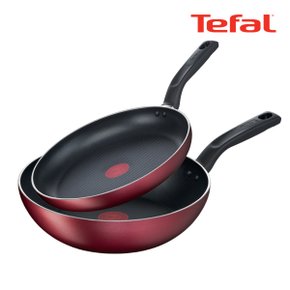 [BIZ][Tefal] 테팔 어반 로즈 IH 인덕션 2종세트 (F24cm+W28cm)