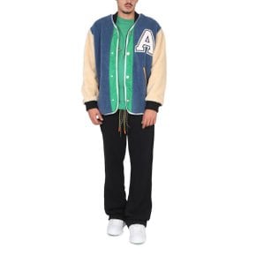 앰부쉬 Track jacket LAYERED COLLEGE JACKET MULTICOLOUR BMEA037_F22FAB0014202