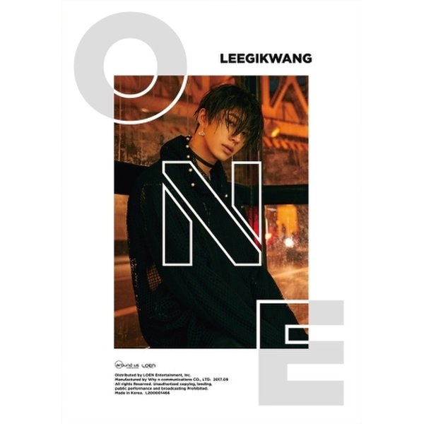 [포스터품절]이기광 - One (1St 미니앨범) / Lee Gi Kwang - One (1St Mini Album)