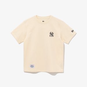 뉴에라키즈 [키즈] MLB 뉴욕 양키스 페인팅 티셔츠 펄드 아이보리 14310263