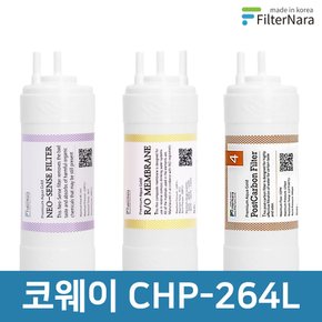 코웨이 CHP-264L 고품질 정수기 필터 호환 2년 세트