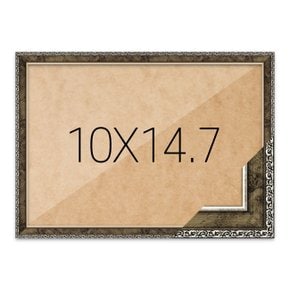 퍼즐액자 10x14.7 고급형 슬림 앤틱실버 (누니액자)