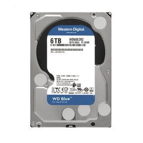 HDD 3.5 6TB WD 블루 WD60EZRZ-RT SATA3.0 5400rpm (국내 대표) WD 내장 하드 디스크