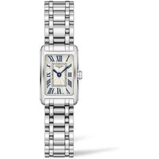 일본 론진 여자시계 Longines L5.258.4.71.6 Womens Wrist워치 Dolce Vita 쿼츠워치 Silver Dial