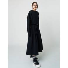 AW22PT06 W-퀼로트 팬츠_블랙