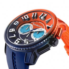 Gulliver De Color 51MM Watch TY146104 [] [텐덴스] 시계 디칼라 다크 블루오렌지 문자판