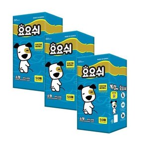 [SSG직배송] 요요쉬 배변패드 아카시아향 소형 50매*3개(박스)