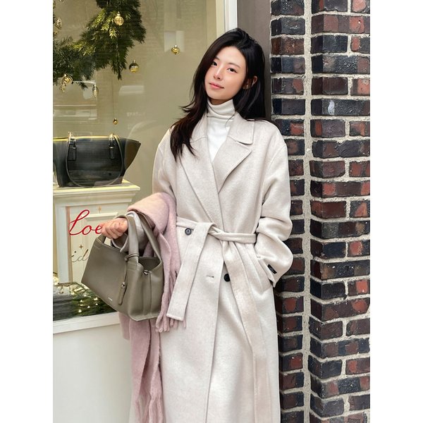세리아 울 캐시미어 핸드메이드 더블 코트/SERRIA WOOL CASHMERE HANDMADE DOUBLE COAT_4colors