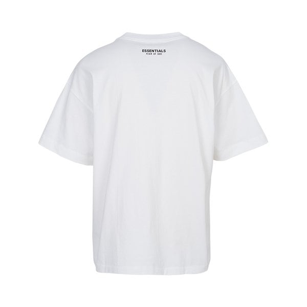 [부산점] 에센셜 남성 반팔티셔츠 125SP254284F BRIGHT WHITE