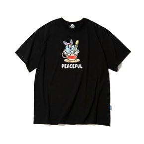 PEACEFUL RABBIT GRAPHIC 티셔츠 - 8 COLORS