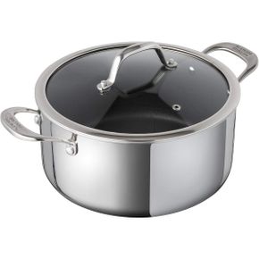 영국 쿤 리콘 냄비 KUHN RIKON Peak OvenSafe Induction Casserole Pot with Glass Lid 5.1 litr