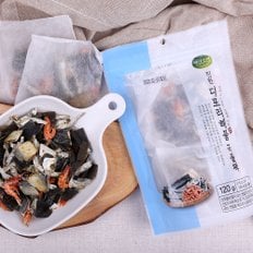 100% 국내산 재료를 사용한 디포리해물국물팩 120g x 2봉 (총16봉/지퍼백/로스팅)