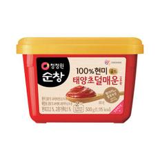 순창100%현미 태양초 덜매운고추장500g