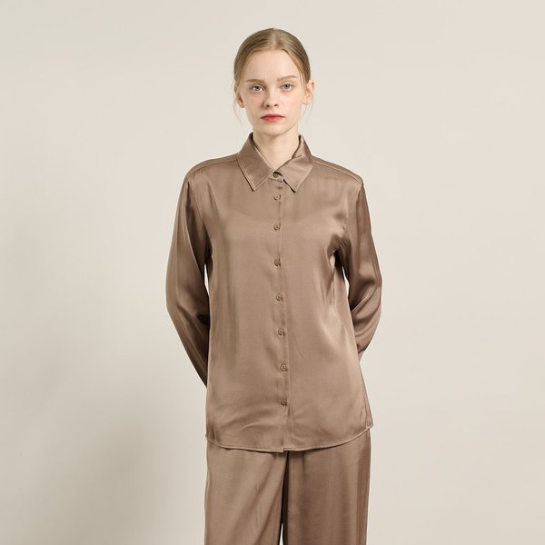 [여주점] 올앤선드리 새틴 베이직블라우스 A5F8B426