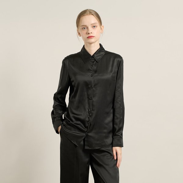 [여주점] 올앤선드리 새틴 베이직블라우스 A5F8B426