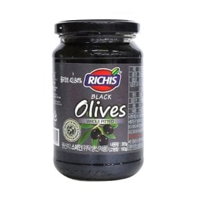 스페인산 블랙 올리브 절임 365g