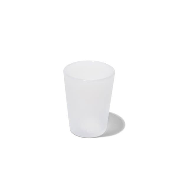 친환경 실리콘 컵 화이트 8oz