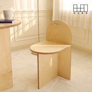 끌레오 마르 자작나무 원목 인테리어 식탁 의자 카페 체어 CL496
