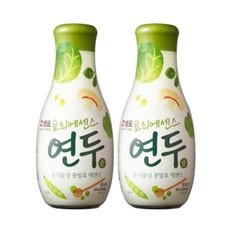 샘표 기타조미료 연두 순 500ml 2개