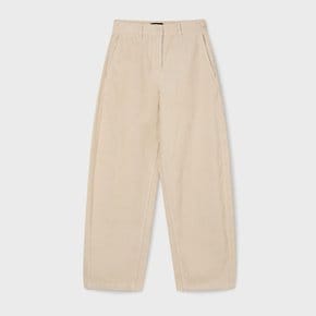 Corduroy Curved Pants (F) WHTAF4T92F