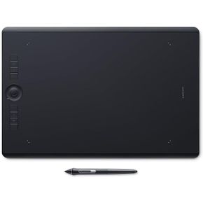 영국 와콤 드로잉 테블릿 Wacom Intuos Pro L 블랙 with Bluetooth  Drawing Tablet Pen Stylus