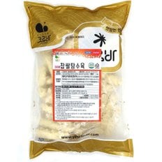  크로바 찹쌀 탕수육 1kg 국내산 돼지고기/학교 급식 납품용
