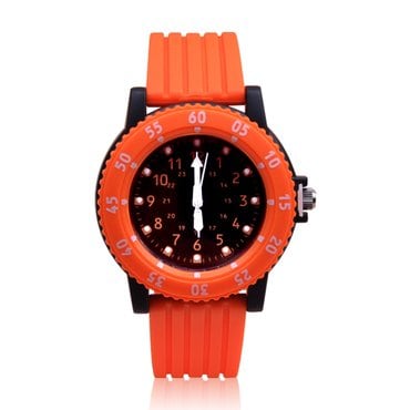 키즈스퀘어 아날로그 시계 S57-189(Orange)