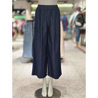 베네통 [파주점] 밴딩 데님 와이드 팬츠 BADPA7611-IN