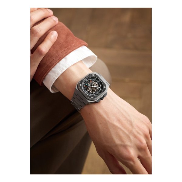 벨앤로스 BR-X5 레이싱 리미티드 에디션 오토매틱 크로노미터  41mm 시계 46376663162921246